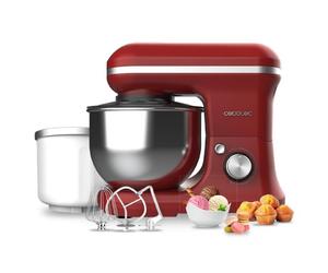 CECOTEC 03903 - Robot pétrisseur Cecomixer Merengue 5L 1200 Ice-Cream Red