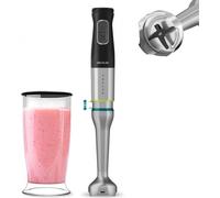 Cecotec 03970 Mixeur Mixeur plongeant fr 1500 W Noir, acier inoxydable