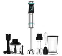CECOTEC 04293 - Mixeur plongeant Power TitanBlack 1200 XL PerfectCream&Crush