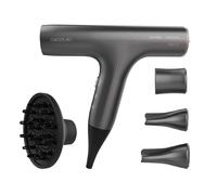 Cecotec Sèche-cheveux Bamba Ionicare 6000 – Moteur numérique, ions, autonettoyant, 4 accessoires