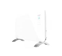 Cecotec Convecteur en Verre Ready Warm 6700 Crystal Connection. Contrôle par WiFi, Thermostat Réglable , Minuterie, Pieds, Convient pour la Salle de bain (IP24), Silencieux, 1500 W.