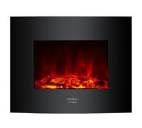 Cecotec Foyer électrique décoratif Ready Warm 2250 – 2000W, WiFi, Télécommande, Noir 26"