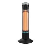 Cecotec Chauffage extérieur sur pied ReadyWarm 1000 Power Tower - 1000W halogène télécommande IP55