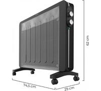 CECOTEC 08266 - Panneau rayonnant en mica Ready Warm 2000 Now