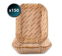 Cecotec – Papiers friteuse à air Cecofry BigBucket, 150 pièces, 100% naturel, 230°C, 9–11 L