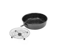 Cecotec Accessoire pour Snacks et Cuve Plate TurboCecofry. Spécial Snacks et Cuve Plate pour Pizzas 3 L de Capacité, Conviennent pour un nettoyage dans le Lave-vaisselle