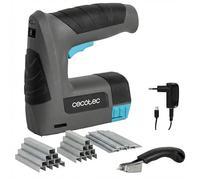 Cecotec Agrafeuse à Batterie FastTacker 4000 4V 1500mAh, 2in1 Compatible avec Agrafes et Clous, Inclut Dégrafeuse et 9000 Agrafes et Clous, Cloue jusqu'à 10mm de Profondeur