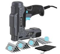 Cecotec Agrafeuse Électrique avec Câble FastTacker 400 Power, 70W, Câble de 3m, Compatible avec Différentes Tailles d'Agrafes et de Clous, Inclut 2000 Agrafes (2 Tailles), 1000 Clous, Sac de Transport