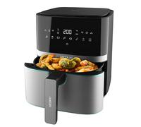 Cecotec 03315 friteuse Unique 5,5 L Autonome 1700 W Friteuse d’air chaud Noir, Acier inoxydable
