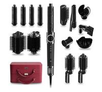 Cecotec AirGlisse 14in1 Platinum. Brosse soufflante coiffante multifonction avec 14 accessoires. 110 000 tr/min, 1 400 W, fonction p