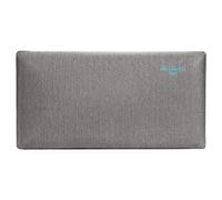 Cecotec Almohada Flow Satisfaction 90 cm. 100% Viscoelástica, Firmeza Medio-Alta, Máxima Adaptabilidad y Confort, Tacto Extra Suave, Funda Transpirable Gris Metalizada, Antiácaros y Antibacterias