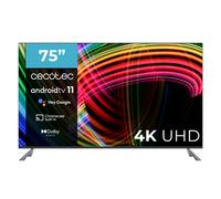 Cecotec ALU30075 190,5 cm (75 ) 4K Ultra HD Smart TV Noir
