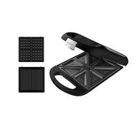 Cecotec 03112 gaufrier et appareil à croque-monsieur 1500 W Noir