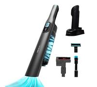 Cecotec Aspirateur à Main sans Fil Conga Rockstar Micro+ Turbo, 210 W, Digital, 20 kPa, Autonomie Jusqu’à 40 Min, 2 Modes, Accessoires : 2en1, Tapisseries, Motorisé pour Tapisseries et Matelas