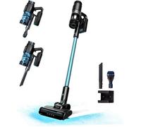 Cecotec Aspirateur Vertical Conga Rockstar 1500 Ray Pure. 215 W, 12 kPa, Batterie Immortal 25,2 V, Autonomie 45 Minutes, 3 en 1, Brosse Mixte, 2 programmes, Cyclone Parallèle, Réservoir 500 ML