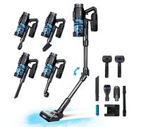 Cecotec Aspirateur balai sans fil Conga Rockstar Deepclean Animal. 3 en 1, 215 W, 12 kPa, Autonomie 45 Minutes, Brosse Mixte, Réservoir 500 ml, Cyclone Parallèle, Tube Flexible et Accessoire Animal