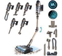 Cecotec Aspirateur Balai sans Fil Conga Rockstar RX90 AI AquaPet Flex. 350AW, 850W, Autonomie 100min, Intelligence Artificielle