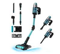 Cecotec Aspirateur Balai sans Fil Upright Conga Rockstar 7500 Astral ErgoWet Animal T. 4 en 1, Puissance 680 W, 30 kPa, 90 Minutes d'autonomie, Brosse Jalisco, 250 AW, réservoir d'eau Inclus
