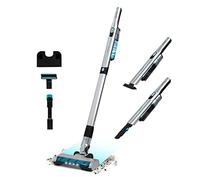 Cecotec Aspirateur balai ultraléger sans fil Scoba 2100 Jalisco. Puissance d'aspiration 210 W et 20 kPa, moteur numérique sans brosse, autonomie 40 min, tube et brosse Jalisco motorisés, 2 accessoires