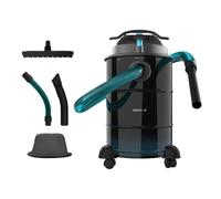 Cecotec Aspirateur de Cendres 30L Conga Ash 6000 Easy Go Home XL. 1500W, Puissance d'aspiration 21kPa, Tube avec revêtement métallique, Roues et poignée de Transport, Cordon de 6m