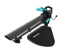 Cecotec Aspirateur et Souffleur de Feuilles avec Câble Airforce 3300 Crush&Go. 3300W, Vitesse de l'Air 270 km/h, Fonction Broyage, Tube avec Embout XL, 6 Vitesses, Sac de Rangement de 40L