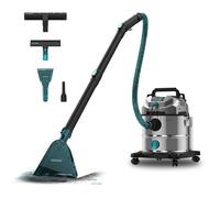 Cecotec Aspirateur Solides, Liquides, Tapisseries et Moquettes avec Fil Conga CarpetClean 20000 Pro Ultra. 1600W, 21kPa de Puissance, Fonction 2 en 1, Capacité 20L, Kit Accessoires, Rayon d'action 7m