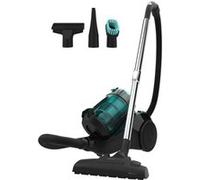 Cecotec Aspirateur traîneau puissant sans sac Conga Rockstar Multicyclonic. 800 W, multicyclonique, capacité de 2,5 L, filtre à haute efficacité, tube télescopique en métal, accessoires. Noir G