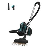 Cecotec Aspirateur Traîneau sans Sac Conga Rockstar Cyclonic XL. 890W, Réservoir Grande Capacité 2.5L, Filtre Haute Efficacité, Tube Télescopique Métallique Ajustable, Accessoires pour Meubles