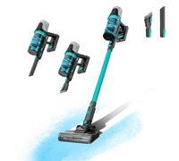 Cecotec Aspirateurs balais à Batterie Conga Rockstar 1500 Horizon X-Treme XL. Aspirateur Vertical sans Fil de 215W, 60 Minutes d'autonomie et Brosse Mixte
