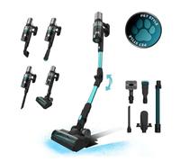 Cecotec Aspirateur Balai sans Fil Conga Rockstar 2500 Thunder Pet Flex. 400W, 120AW, Autonomie de 65' en Mode Éco, Brosse Anti-Enchevêtrement, Brosse pour Animaux, Accessoires pour Meubles et Coins.