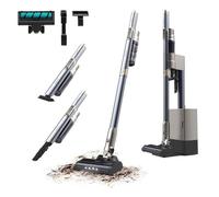 Cecotec Aspirateur Balai sans Fil avec Base de Vidange Scoba 2100 Station. 210W, Moteur Numérique Brushless, Pression d'Aspiration 20kPa, Autonomie 40 Min, 2 Modes, Brosse Jalisco, Accessoire 2 en 1.