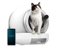 Cecotec Bac à Litière Automatique Compact avec Auto-nettoyage Pumba 7000 CleanKitty Compact Connected. Capacité 65L, Triple Système de Désodorisation, Contrôle par WiFi, Silencieux, Capteur Infrarouge