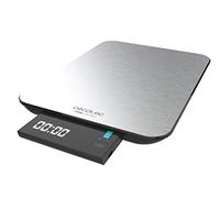 Cecotec Balance de cuisine digitale Cook Control 9000 – Haute précision, inox, LCD amovible, 10 kg