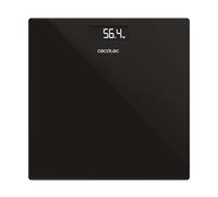 Cecotec Balance de Salle de Bain Numérique 30x30cm Surface Precision. Design Compact, Mesures Précises, Capacité Max 180kg, Allumage et Arrêt Automatiques, Base Antidérapante, Fonctionne avec Piles