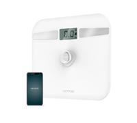 Cecotec – Balance numérique de salle de bain EcoPower 10200 Smart LCD Bluetooth 180 kg Blanc