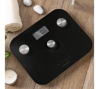 Cecotec Balance numérique Precision Ecopower 10100 Full Healthy – LCD, verre trempé, 8–180 kg – Noir