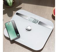 Cecotec – Balance numérique de salle de bain EcoPower 10200 Smart LCD Bluetooth 180 kg Blanc