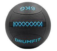 Cecotec Ballon Médicinal - Wall Ball - Drumfit WALLPRO-KV 6 kg. Rembourrage en Sable et Kevlar, Résistant à l'eau et à la Transpiration, Coutures Renforcées, Idéal pour la Force et Le Cross Training