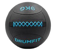 Cecotec Ballon Médicinal - Wall Ball - Drumfit WALLPRO-KV 9 kg. Rembourrage en Sable et Kevlar, Résistant à l'eau et à la Transpiration, Coutures Renforcées, Idéal pour la Force et Le Cross Training