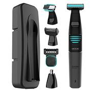 Cecotec Bamba PrecisionCare Extreme 5in1 Rasoir multifonction, Batterie au lithium, corps et visage, étanche, facile à nettoyer IPX5, durée de rasage de 60 minutes, tête de rasage laminée incluse