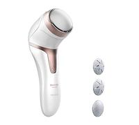 Cecotec Bamba SkinCare Lime à pieds électrique avec batterie rechargeable au lithium, autonomie 100 mins, fonction aspiration et réservoir, 2 modes, 3 disques de grammage différents