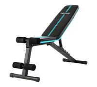 Cecotec Banc de Musculation Pliable Drumfit Setup 7000. Réglable sur 7 Niveaux, Inclinable Jusqu'à 180°, Coussinets Antidérapants, Entraînement Complet du Corps