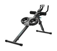 Cecotec Banc de Musculation Pliable et Réglable Drumfit AB Trainer. Support d'Appareil, Écran LCD, 2 Niveaux d'Inclinaison, Coussinets. Poids Maximum de l'Utilisateur 130 kg