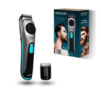 Cecotec Barbier avec cadran de réglage Bamba PrecisionCare AllDrive Pro. 75 min d'autonomie, 19 réglages de 1 à 10 mm, lames en acier inoxydable avec revêtement en titane et batterie au lithium