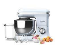 Cecotec Batteur Mélangeur Cecomixer Merengue 5L 1200 Ice-Cream Bleu. 1200 W, Bol en Acier Inoxydable de 5 L et Accessoires pour Battre et Pétrir, Comprend une Fonction pour Faire de la Glace