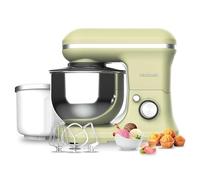 Cecotec Batteur Mélangeur Cecomixer Merengue 5L 1200 Ice-Cream Vert. 1200 W, Bol en Acier Inoxydable de 5 L et Accessoires pour Battre et Pétrir, Comprend une Fonction pour Faire de la Glace