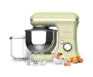 Cecotec Batteur Mélangeur Cecomixer Merengue 5L 1200 Ice-Cream Vert. 1200 W, Bol en Acier Inoxydable de 5 L et Accessoires pour Battre et Pétrir, Comprend une Fonction pour Faire de la Glace