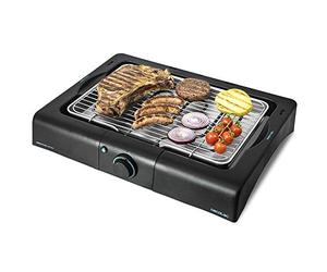 Cecotec big Barbecue de Table électrique PerfectSteak 4200 Way de 2400 W, Gril en Acier Inoxydable et Hauteur Ajustable sur 3 Niveaux, Noire
