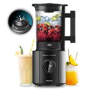 Cecotec Blender Glass Grand Katana 2700MAX Total Destroy Screen B. Mixeur Max Power 2700W, Affichage Digital, 8 Lames avec Revêtement en Titane Noir, Récipient en Verre Coulé de 1,8L