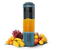 Cecotec Blender Individual Power Titanium Shake2Go Lagoon. 180W, Verre Tritan 600ml Sans BPA, 3 Programmes Automatiques